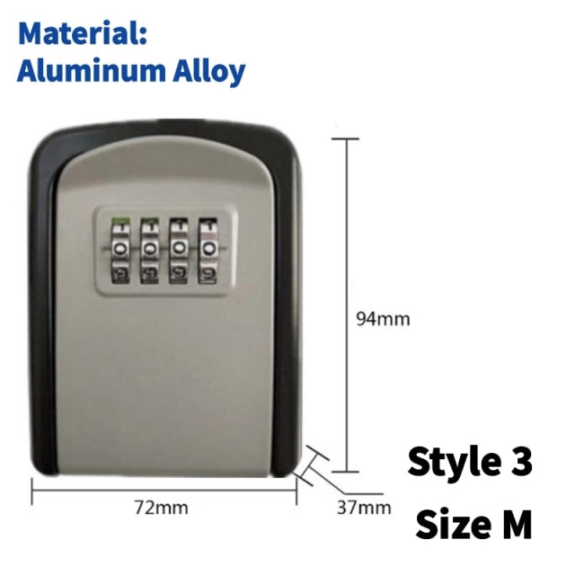 Wall Mount Key Storage Secret Box