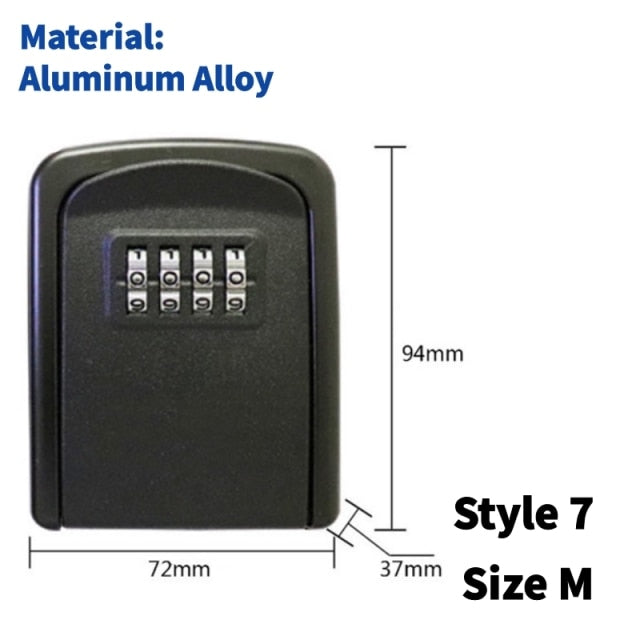 Wall Mount Key Storage Secret Box