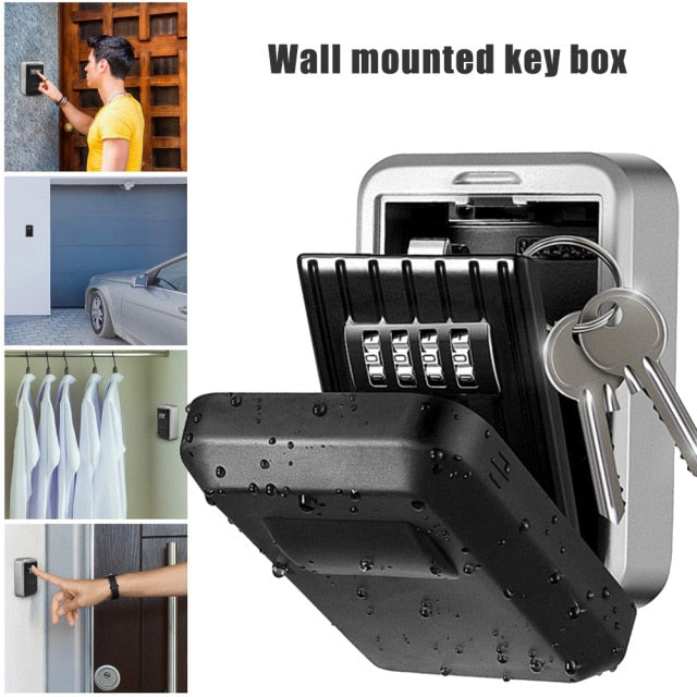 Wall Mount Key Storage Secret Box