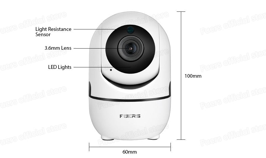 3MP IP Smart Surveillance Camera