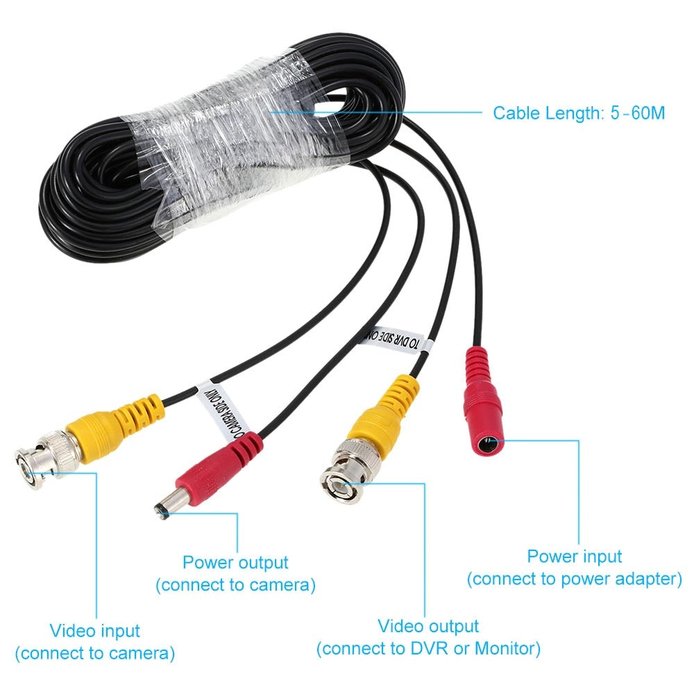 Security Surveillance BNC Cable