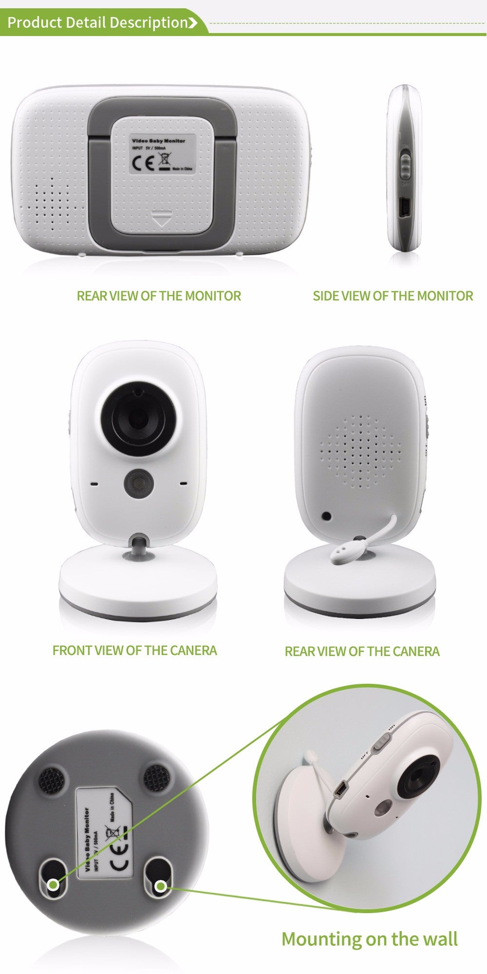 Wireless Baby Monitor Camera