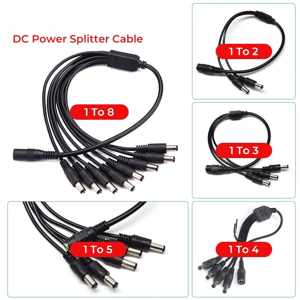 CCTV Camera Splitter cable